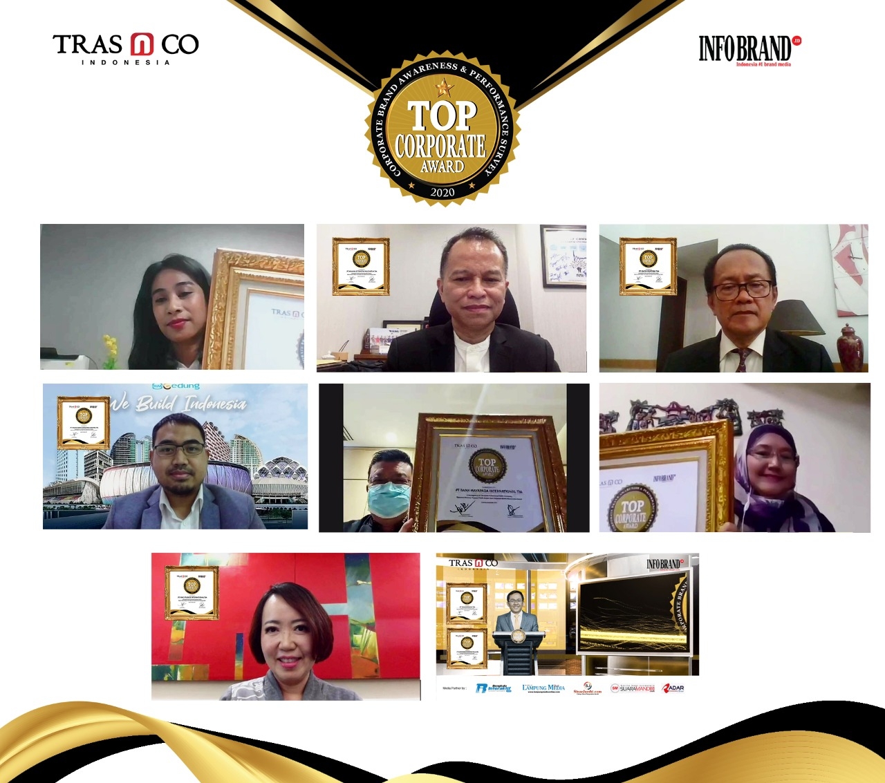 96 Emiten Raih Top Corporate Award 2020