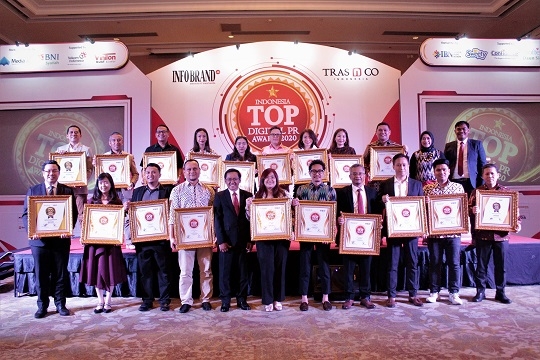 TRAS N CO Indonesia Anugerahkan TOP Digital PR Award 2020