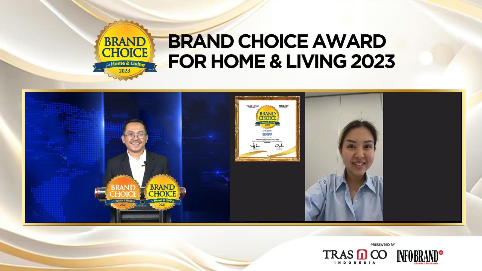Handle Pintu DEKKSON Raih Penghargaan Brand Choice for Home & Living 2023