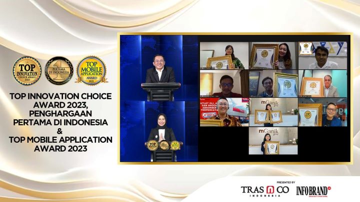 Top Innovation, Penghargaan Pertama di Indonesia dan Top Mobile Applications Award 2023