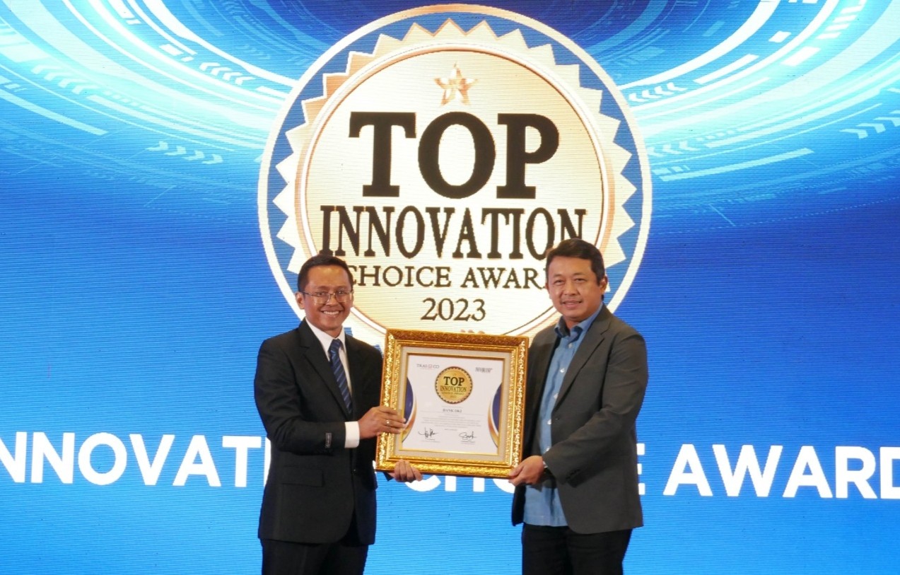 Inovasi JakOne Mobile Bank DKI Raih Top Innovation Choice Award 2023