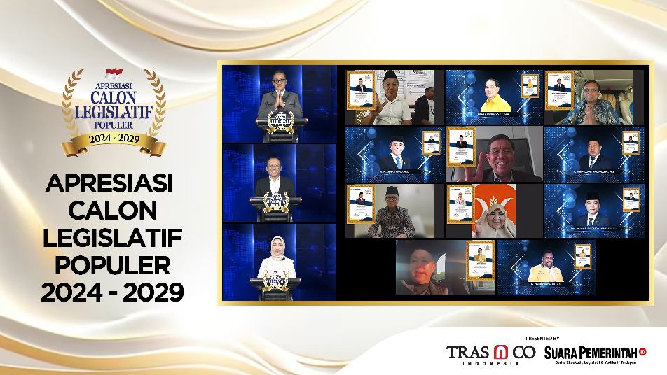 Caleg Peraih Apresiasi Calon Legislatif Populer 2024-2029, Berikut Daftarnya