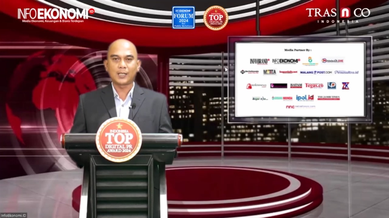 InfoEkonomi.ID Gelar Anugerah Penghargaan 4th Indonesia Top Digital PR Award 2024
