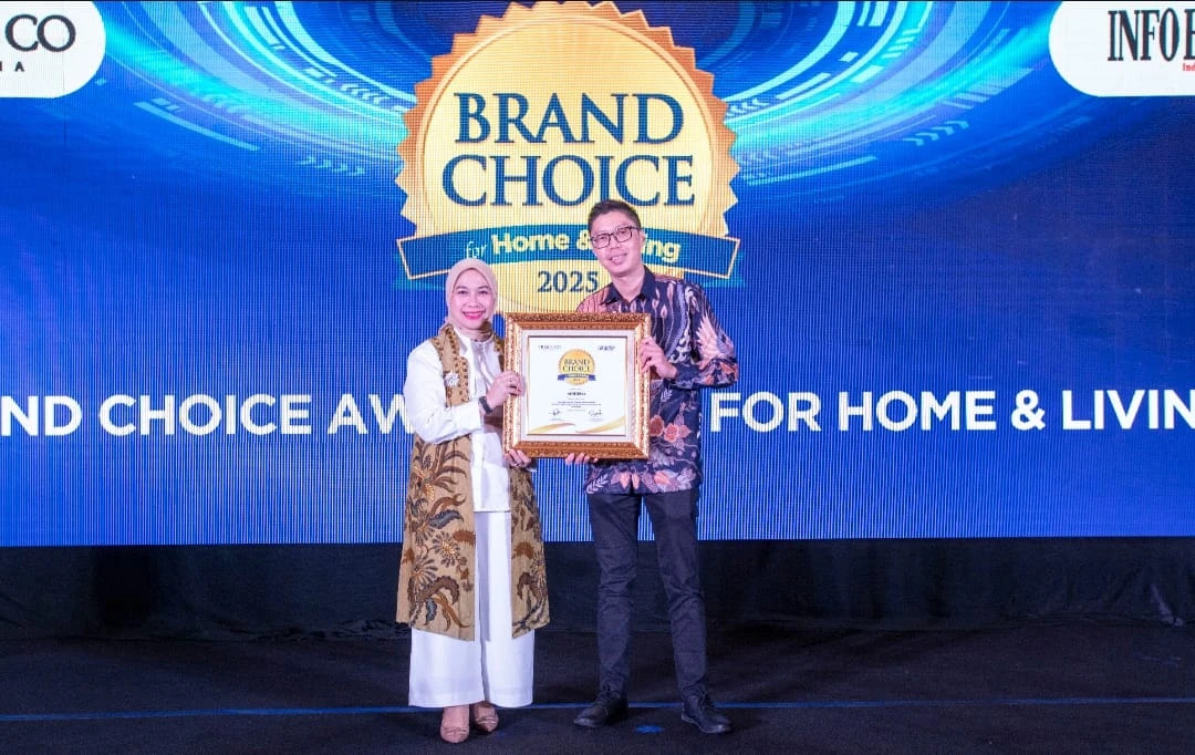 Modena Raih Brand Choice Award Home & Living 2025 untuk Kategori Water Heater