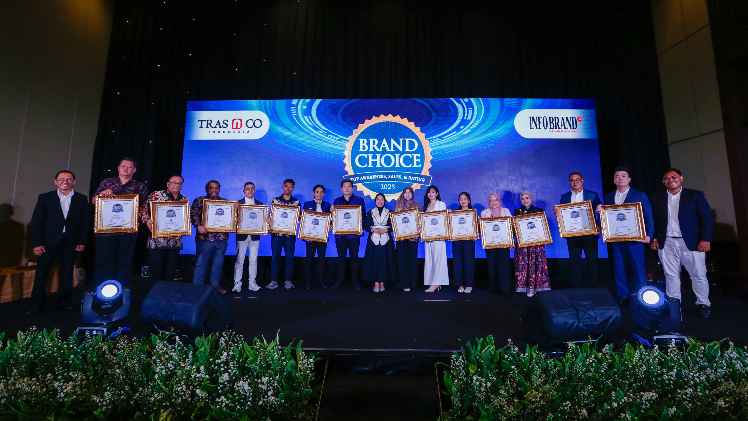 Brand Pilihan Konsumen di Marketplace, INFOBRAND.ID & TRAS N CO Umumkan Brand Choice Award 2025