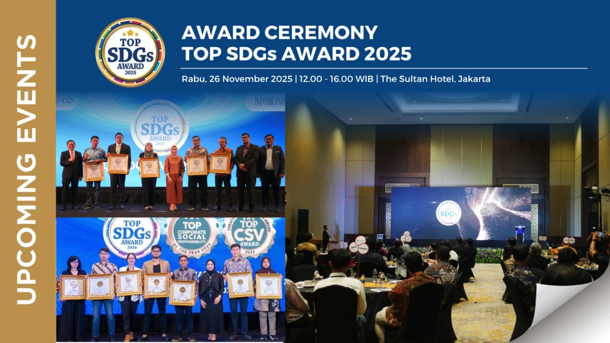 INFOBRAND.ID Gelar Top SDG’s Award 2025, Apresiasi Komitmen Perusahaan Wujudkan Tujuan Pembangunan Berkelanjutan