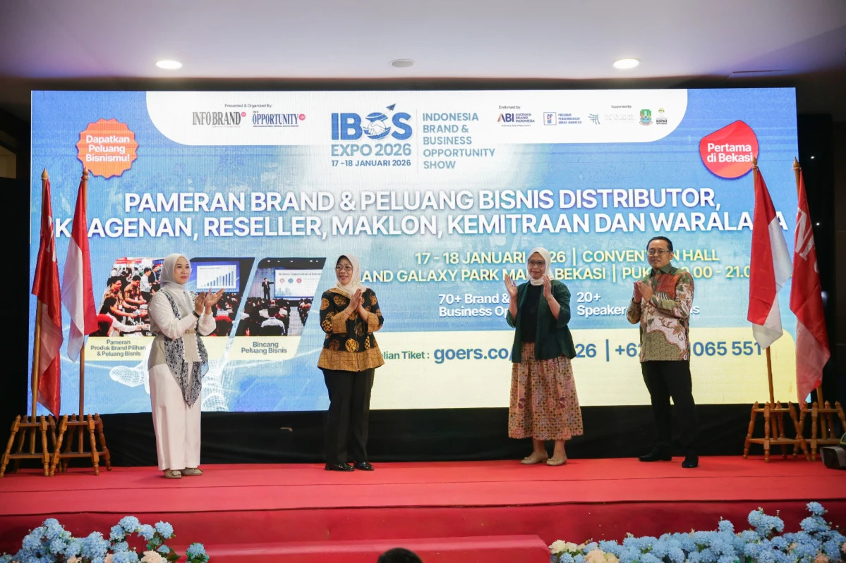 IBOS EXPO 2026 Resmi Dibuka, Hadirkan 70 Brand & Peluang Bisnis di Bekasi