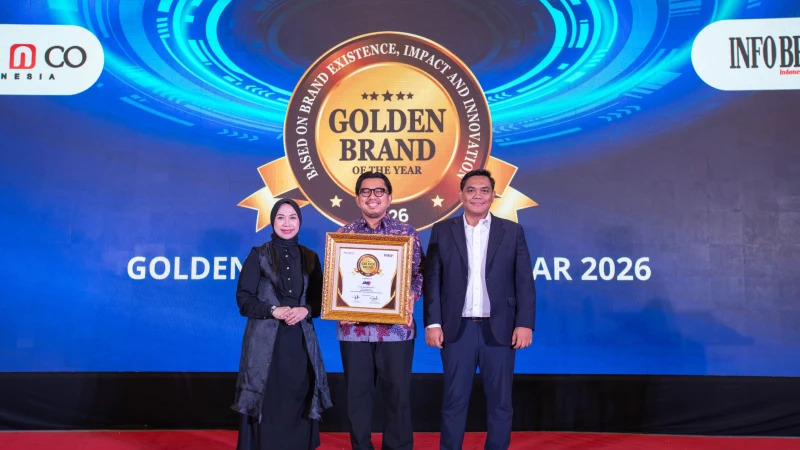 JNE Raih Golden Brand of The Year 2026 Predikat Excellent Achievement, Perkuat Eksistensi di Industri Logistik Nasional
