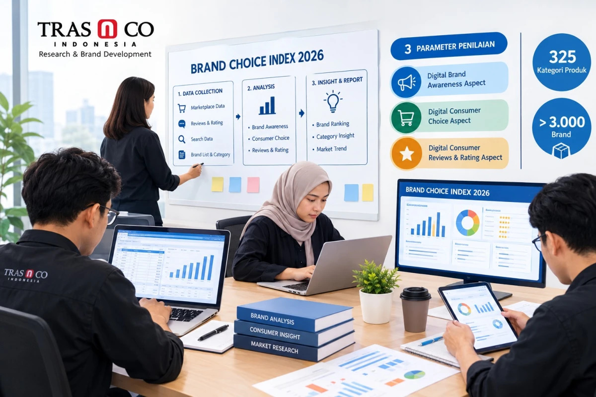 Brand Choice Index 2026 Diumumkan, Ribuan Brand Dipetakan Berdasarkan Preferensi Konsumen di Marketplace